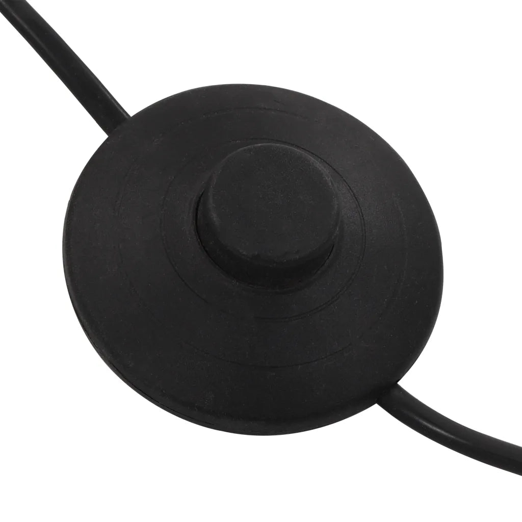 Lampada da Terra 200 cm 5 Bulbi E14 Argento 282417