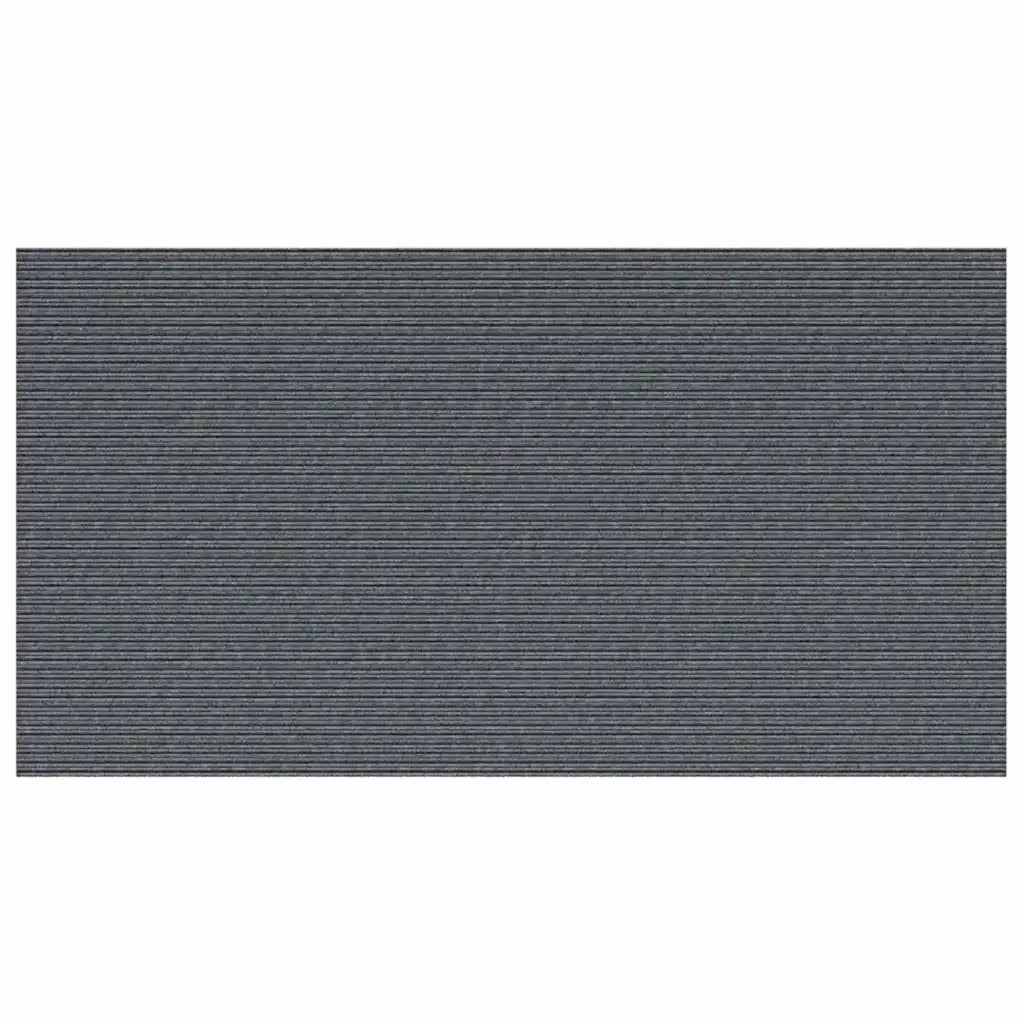 Runner in Moquette | Runner Tappeto Grigio 80 x 150 cm Tessuto