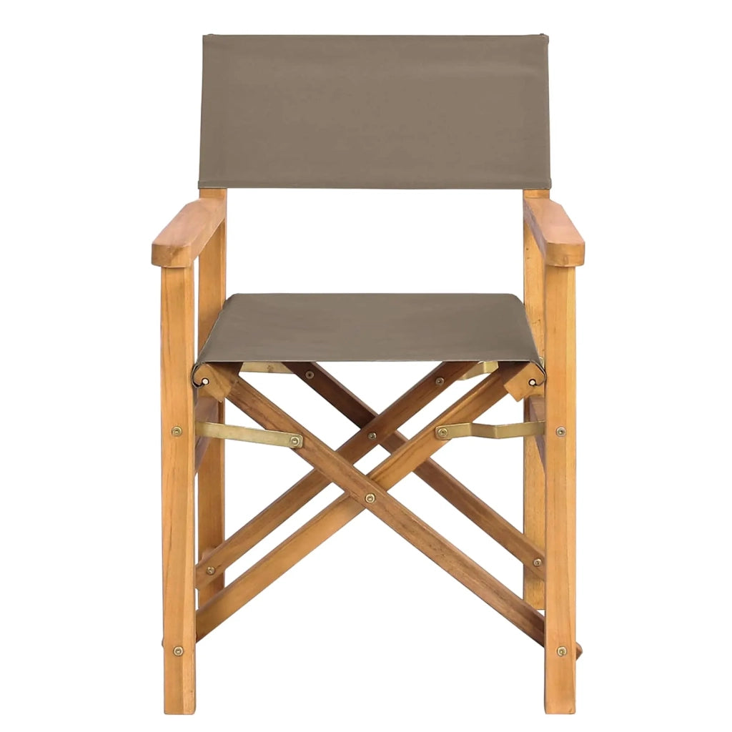 Sedia da pranzo 56 x 54 x 87 cm 100% Poliestere Teak Solido 42032678