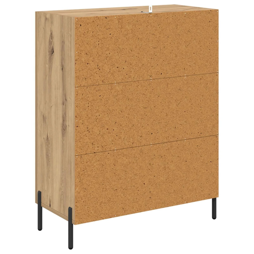 Credenza Rovere artigianale 69,5 x 34 x 90 cm Legno multistrato 881475