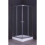 Box doccia cristallo 90 x 90 cm H 185