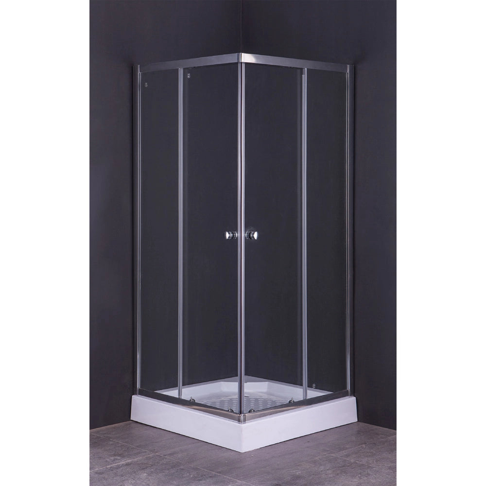 Box doccia cristallo 90 x 90 cm H 185