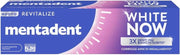 SET 4 DENTIFRICI MENTADENT WHITE NOW DA 75 ML REVITALIZE