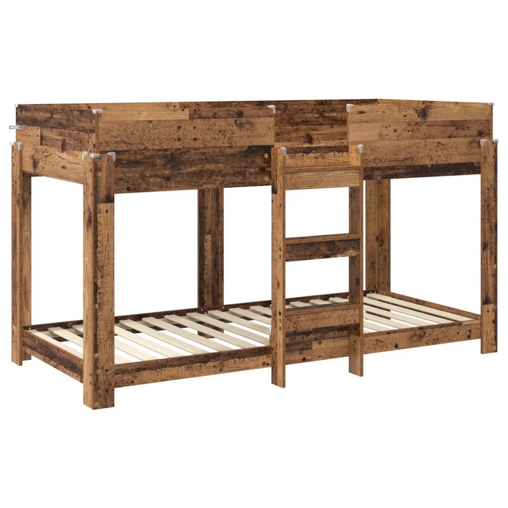 Letto a Castello per Bambini Legno vecchio 90 x 200 cm
