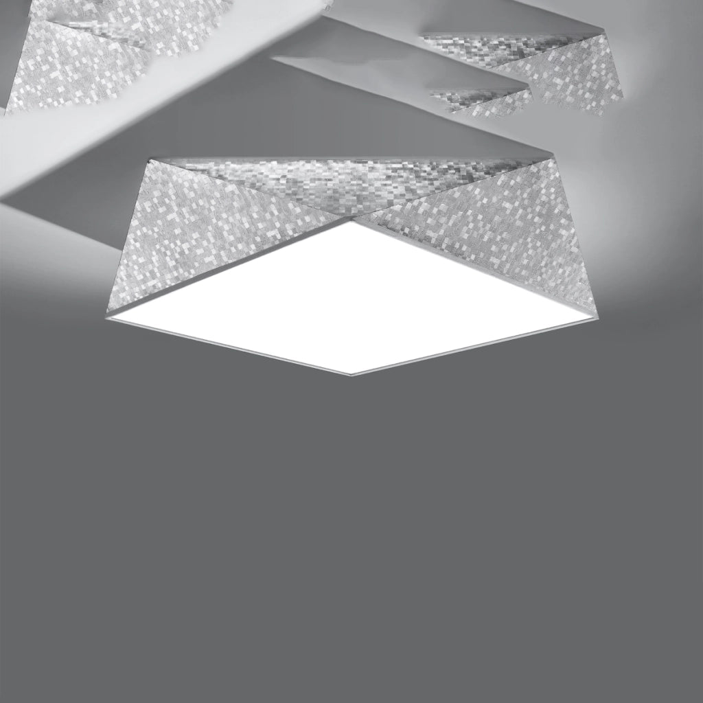 Lampada da soffitto HEXA 45 argento