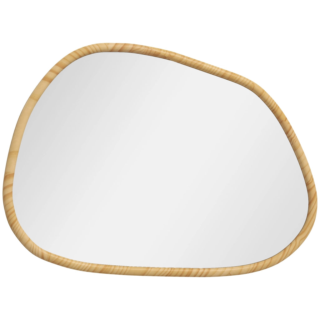 Specchio da parete in legno massello vintage ¨C Minimal ¨C 80x60 cm