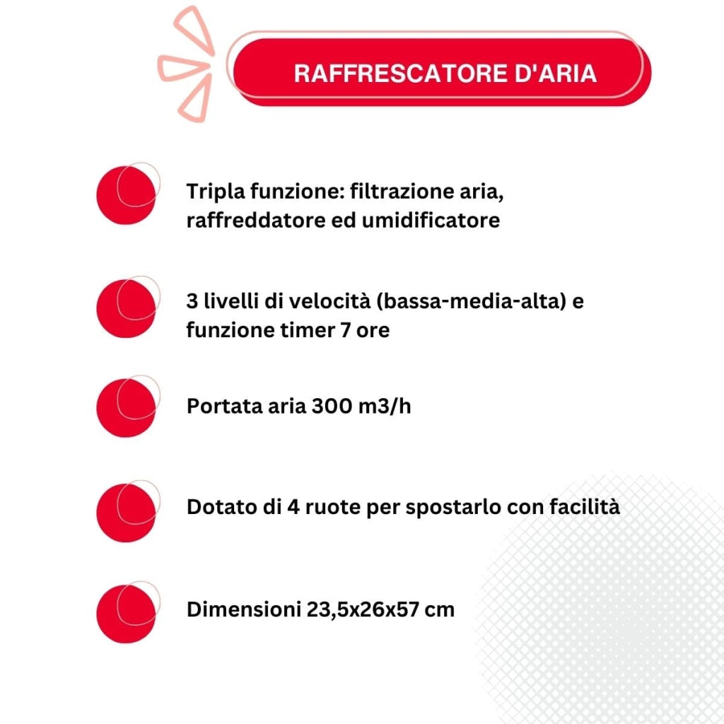 Raffrescatore D'Aria Kasart 80W