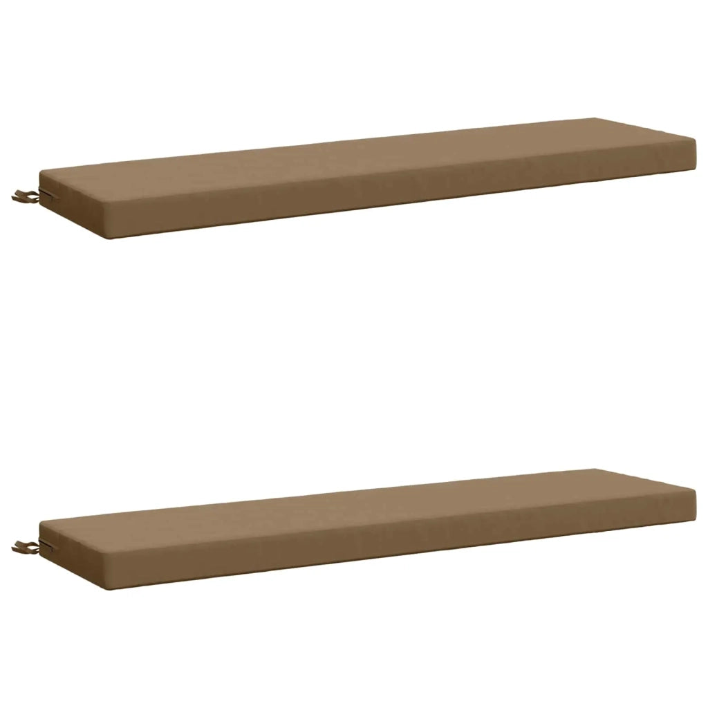 Cuscini per Panchina a 2 Pezzi SOEST 2 pz 100% Poliestere 949945