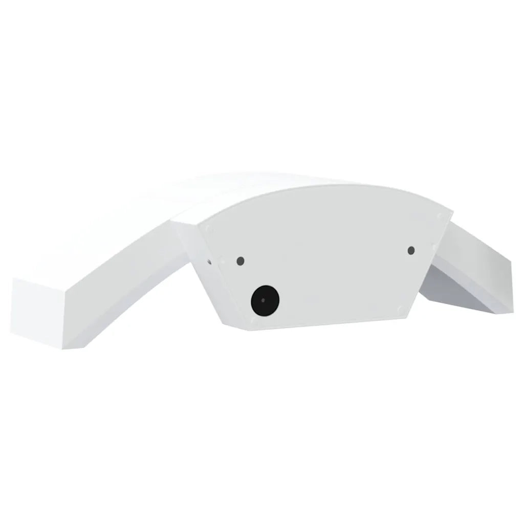 Applique per Esterni con LED 2 pz Bianche Alluminio Pressofuso 4006281