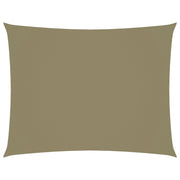 Vela ombreggiante/ombrellone rettangolare in tessuto Oxford 2,5 x 3,5 m beige 02_0009555