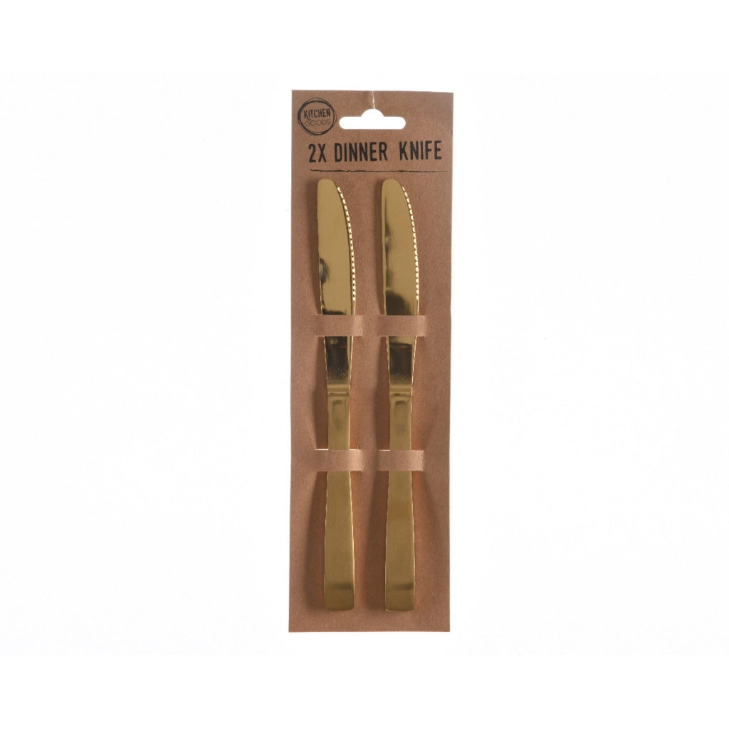 COLTELLI DORATI 2 PEZZI