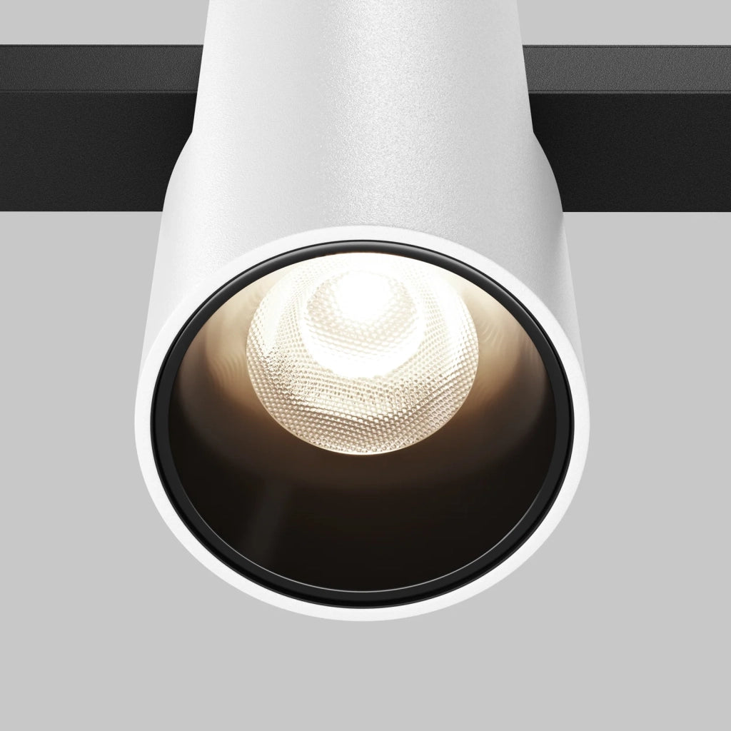 Maytoni Lampada da binario moderna Exility Alfa 1 luce LED integrato nero alluminio