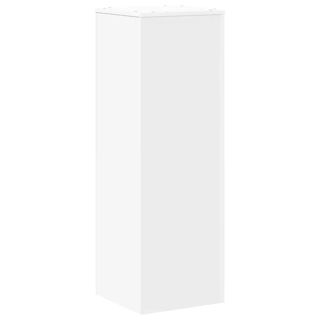 Supporto per Piante Bianco 33x33x100 cm in Truciolato 852951