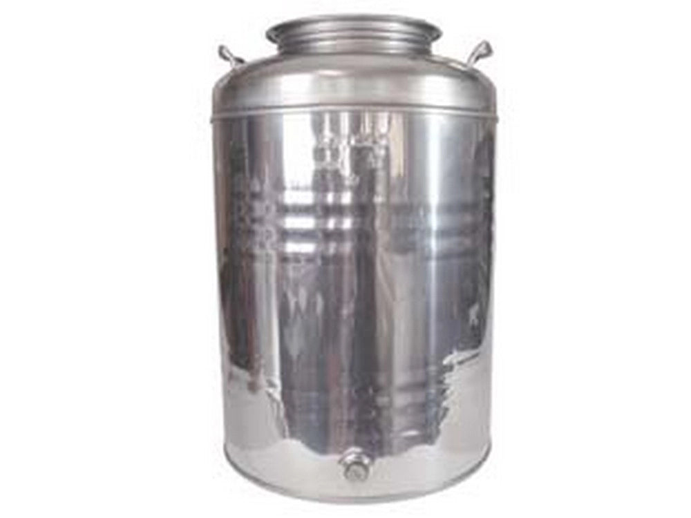 1pz fusto inox per olio graffato lt.50 - ø mm.375x580h. cod:ferx.fer269391