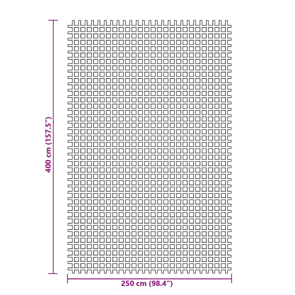 Tappeto da Tenda Verde 4x2,5 m 4008472