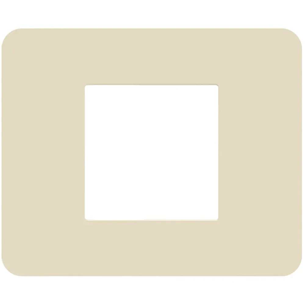 Placca Bticino MatixGO Tones 2 moduli avorio JA4802TI