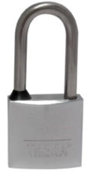 Lucchetto Ottone Cromo Arco Lungo Mm 40 - Sps