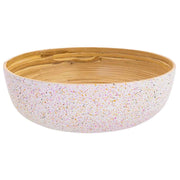 Centrotavola in bambù beige D30x10h cm
