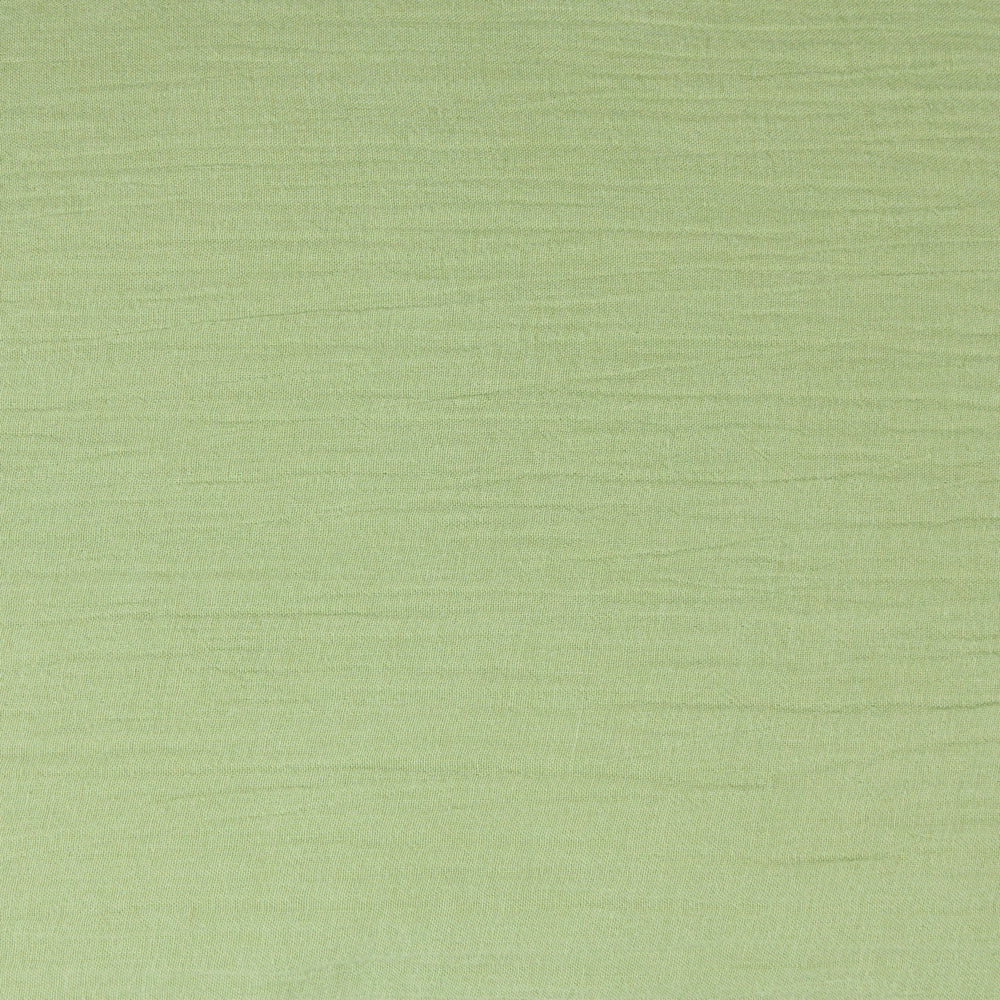 Set copripiumino e federa in mussola di cotone verde 220 x 240 cm per camera da letto moderna