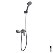 Miscelatore monocomando esterno doccia DH Nero opaco