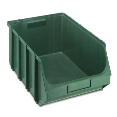 CONTENITORE SOVRAPPONIBILE UNION BOX TERRY - PLASTICA + PORTAETICHETTA F MM 388X610 H.MM 250- 4 pezzi