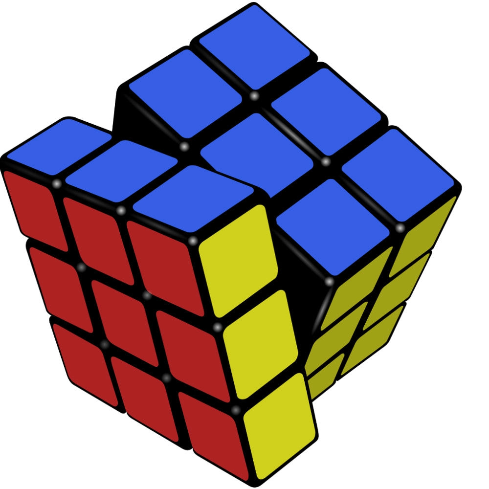 Trade Shop - Cubo Di Rubik Magico 3x3 Magic Cube Rompicapo Gioco Abilità Educativo Bambini -