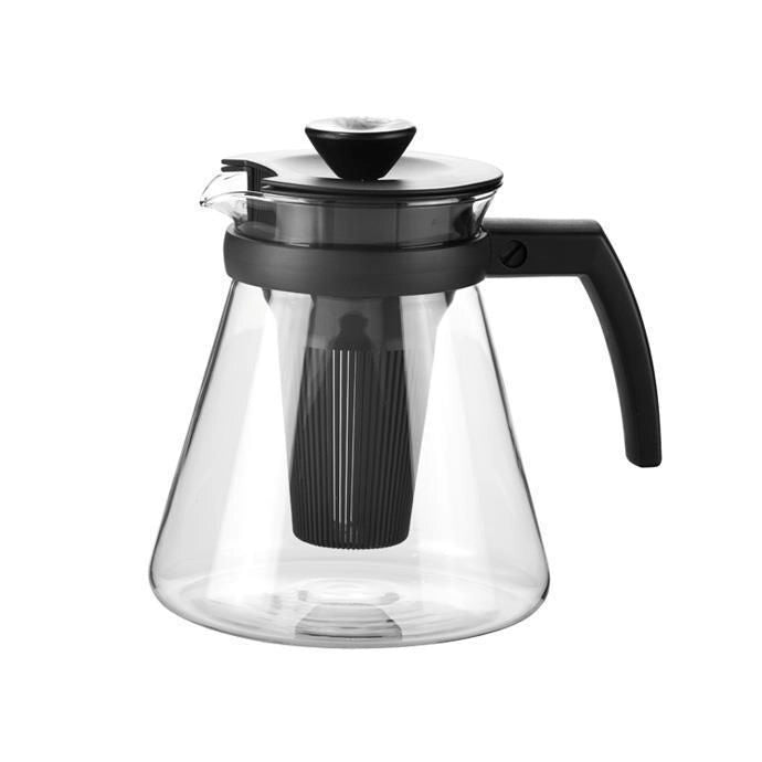 Tescoma 646622 Teo Teiera con Filtro Infusore 1.25 L Vetro Borosilicato colore Trasparente