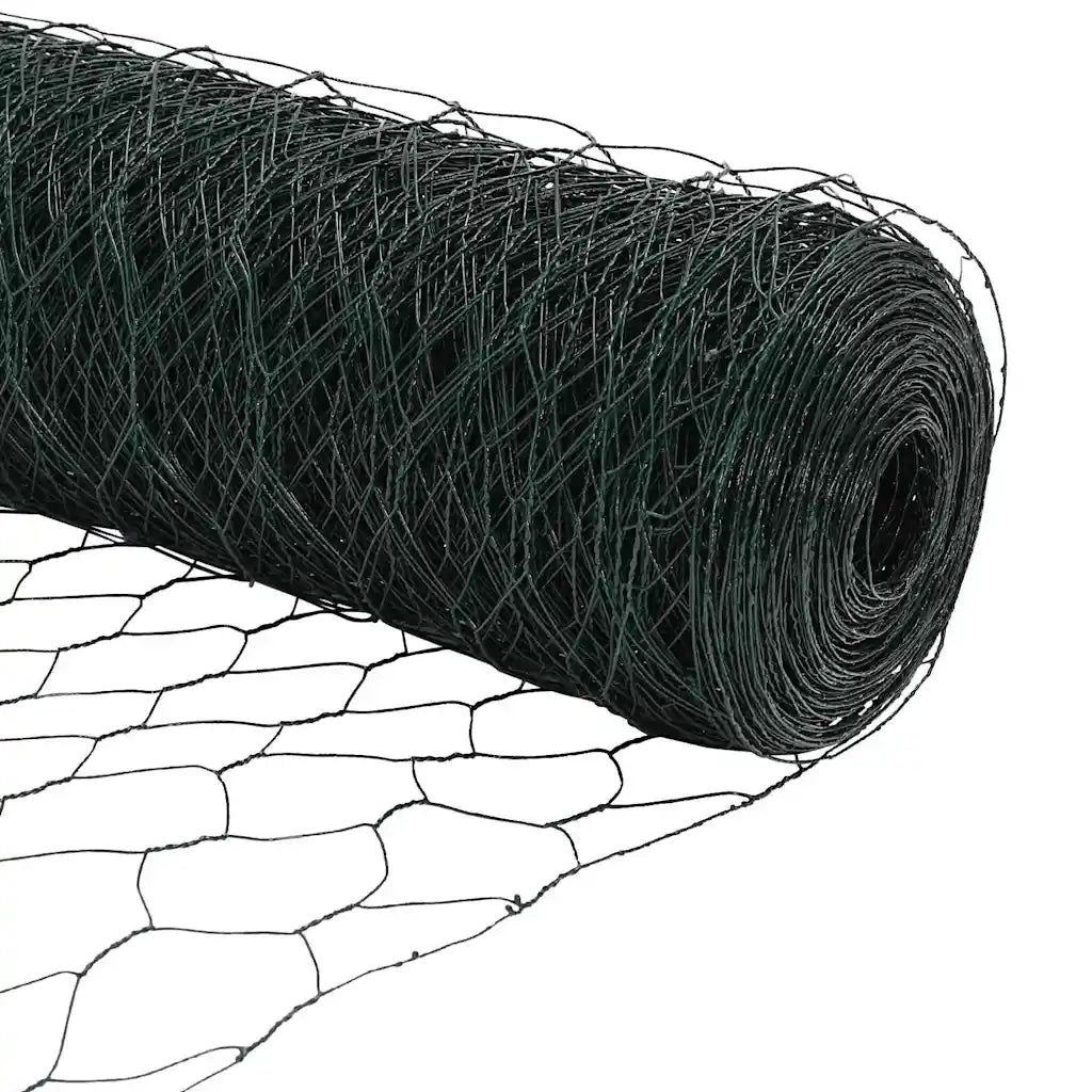 Recinzione Esagonale Verde 0,8 x 100 m PVC 42005455