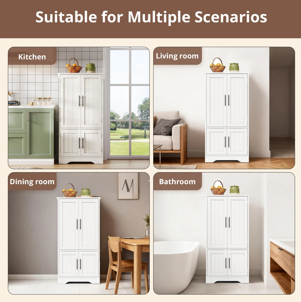 Mobile da cucina 120x60x40 cm in MDF con luce LED a sensore; bianco