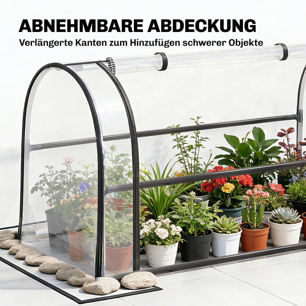 Hochbeet con serra ¨C zephmum ¨C nero