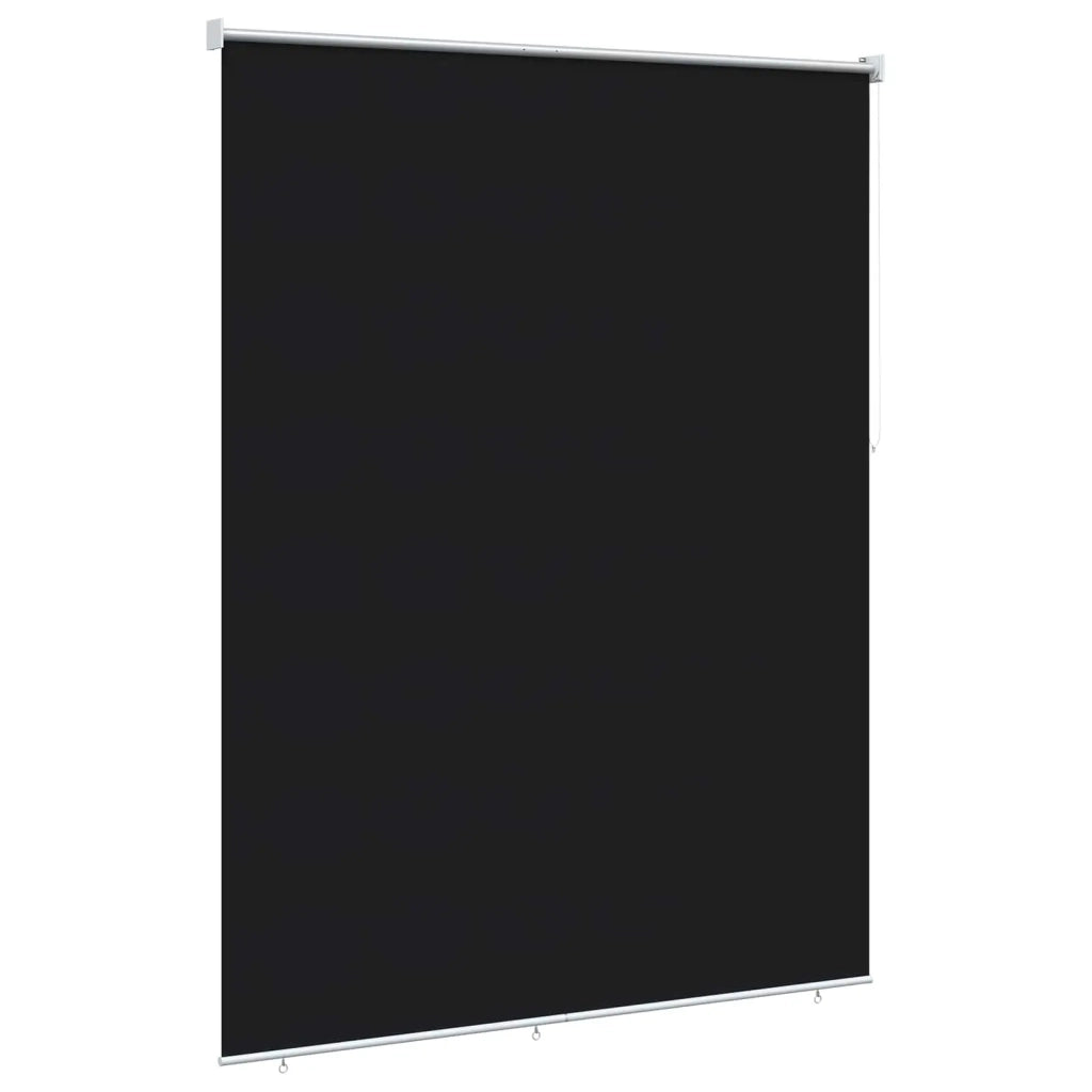 Voletta a rullo | Tenda a rullo con protezione UV Nero 200 x 140 cm Poliestere