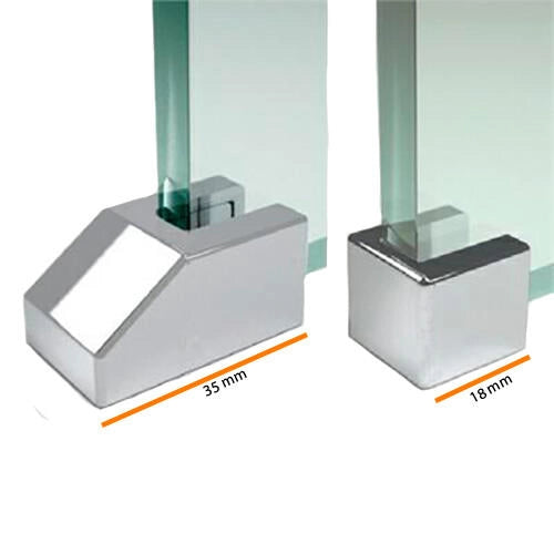 R800/25A - Fermavetro 6 mm