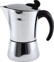 MAURY'S CAFFETTIERA INOX 4 TAZZE