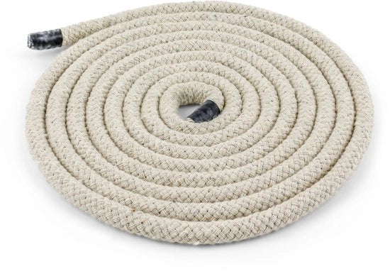 Tessuto di cotone per esercizio fisico 3 metri - 12 mm di spessore - adatto a tutte le altezze - duraturo - multiuso per tutte le età