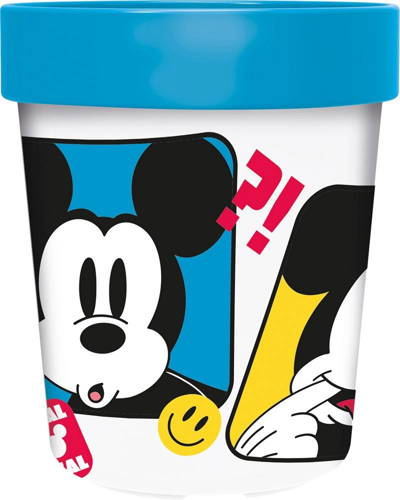 Bicchiere per bambini in plastica Mickey Mouse 260 ml