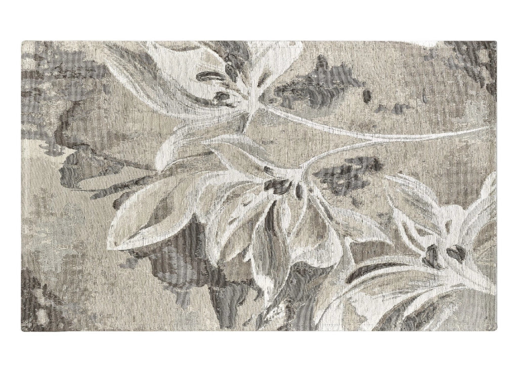 Tappeto Arredo Salotto Antiscivolo Scendiletto Camera Dis.Vanilla  By Suardi - 175x240 - Tortora