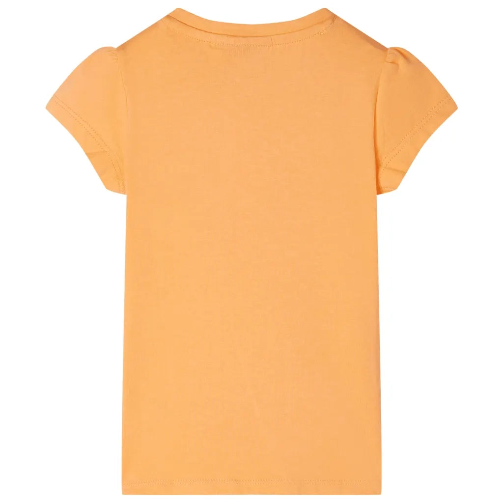 Maglietta per Bambini Arancione Brillante 116