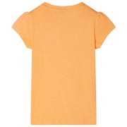 Maglietta per Bambini Arancione Brillante 116