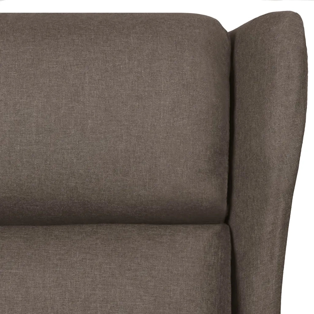 Poltrona Massaggiante Marrone in Tessuto 348520