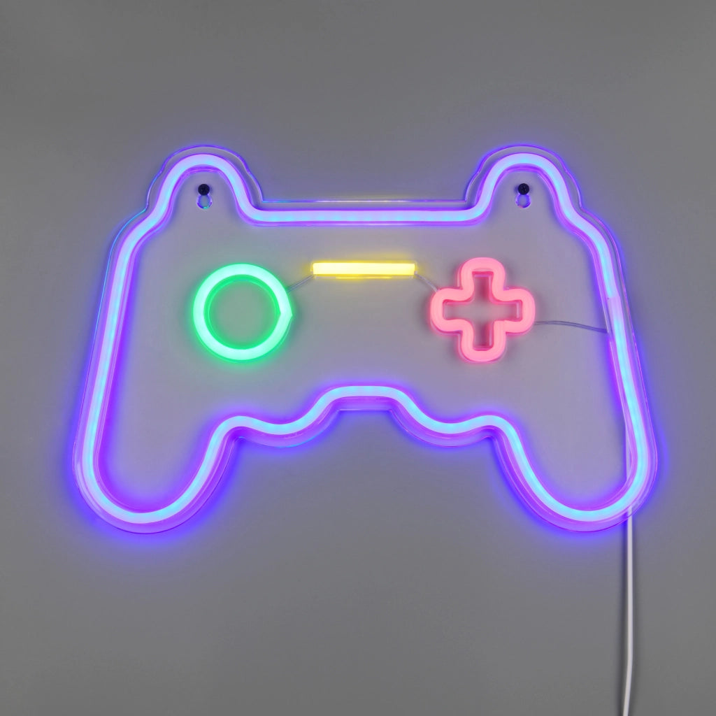 APPLIQUE LED GAMER 5W H28CM JOYPAD