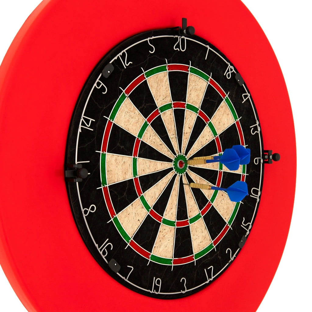 Set Bersaglio Freccette con Supporto Treppiede e Surround Bristle per Casa