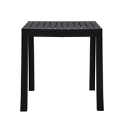 LÚZETE - TAVOLO DA GIARDINO ELVO NERO
