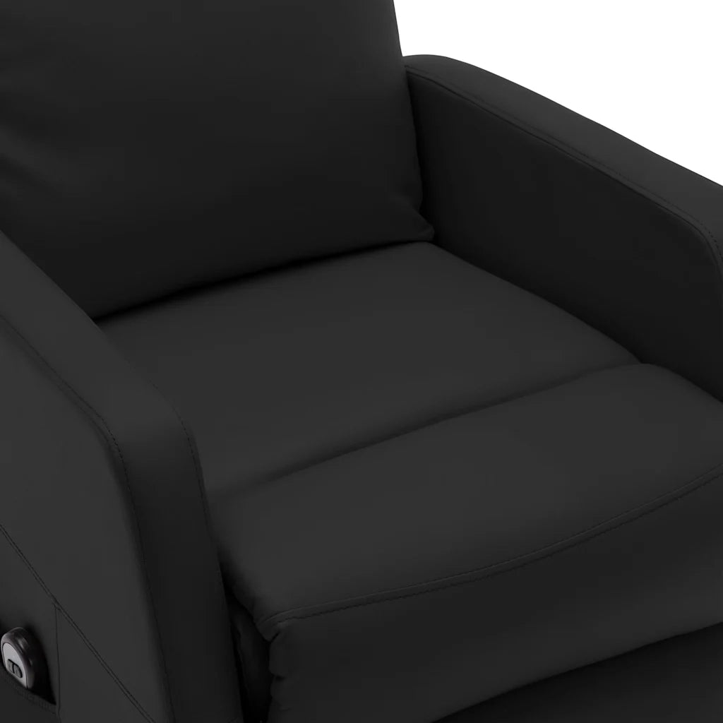 Poltrona Alzapersona Nera in Similpelle 321366