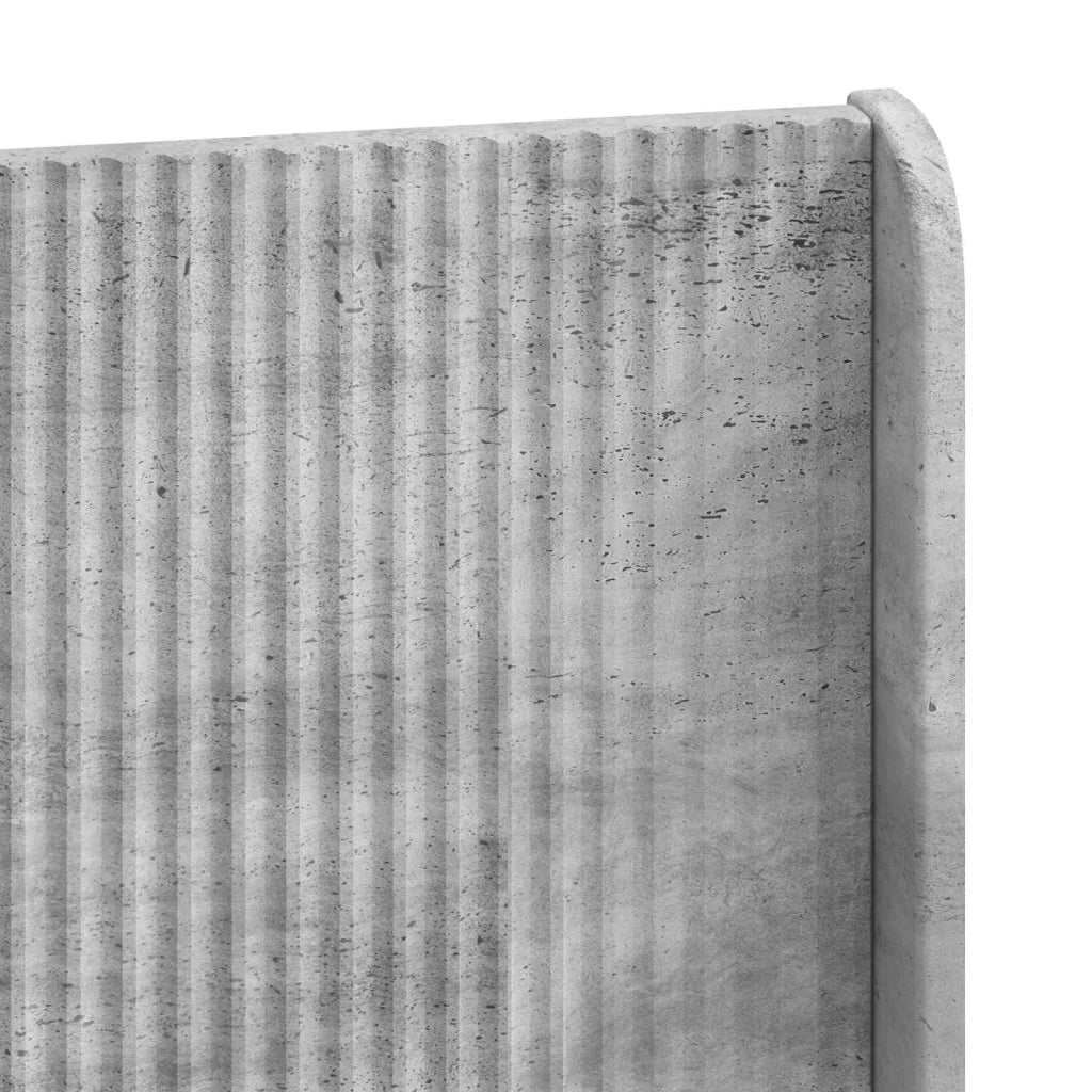 Testiera | Testata Letto Grigio Cemento PB