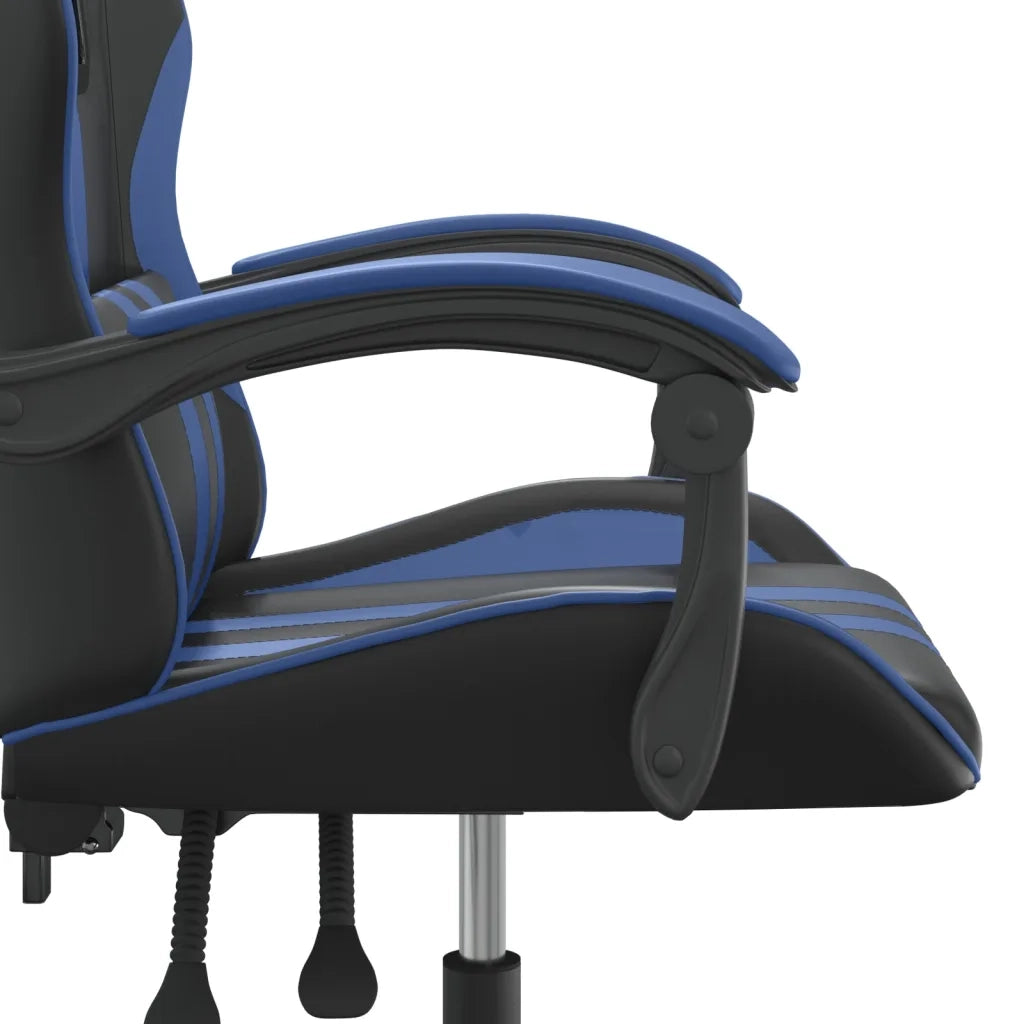 Sedia da Gaming | Sedia da e-sports Nera e Blu in Similpelle