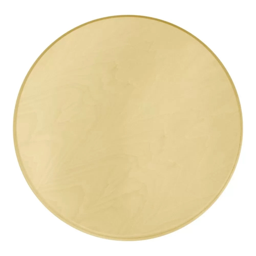 Tavolino rotondo fisso legno intagliato grezzo 50x50x60 - Mobili 2G