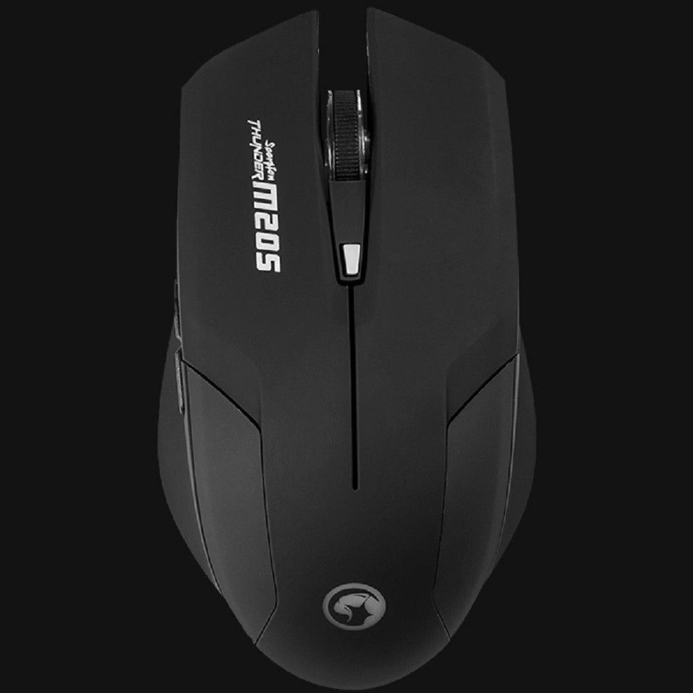 Trade Shop - Marvo Scorpion M205 Mouse Ottico Da Gaming Luminoso 1600dpi Retroilluminato Pc Usb -
