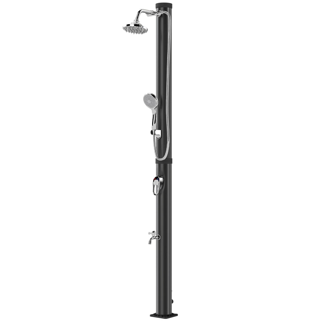 Doccia Solare 20L per Giardino ¨C Minimal ¨C Nero
