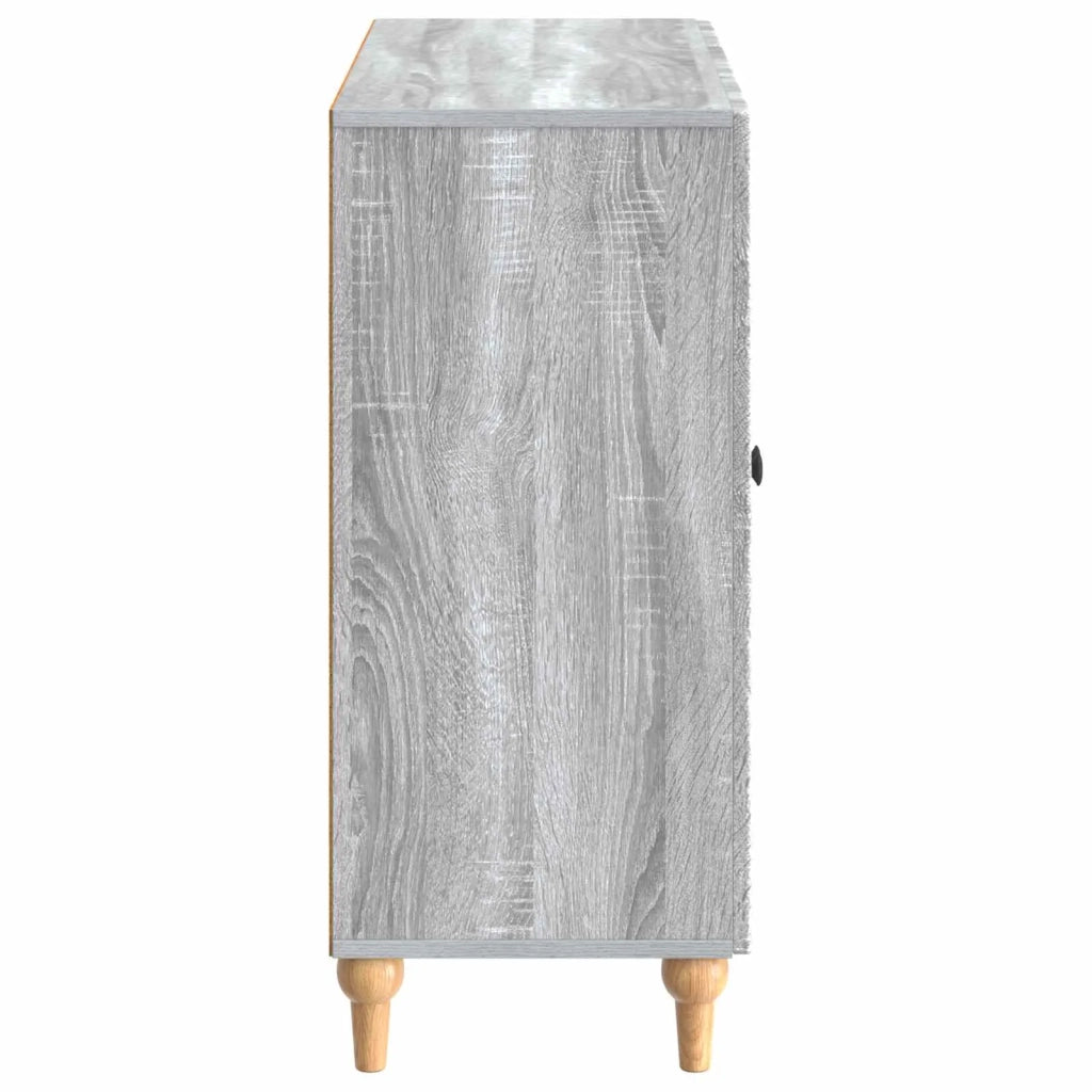 Credenza Grigio Sonoma 89 x 34,5 x 80 cm Legno ingegnerizzato 894191