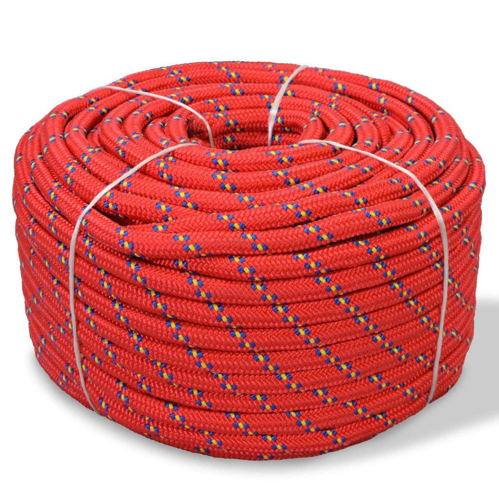 Corda per barca in polipropilene 12 mm 250 m rossa 02_0003334